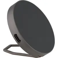 Qualo Chargeur à induction magnétique Recycling avec anneau QRLI-R-15-01, Compatible MagSafe, Charge rapide sans fil 15W