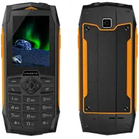 New Majestic Mobile Phone Basic 2.4" Black/Orange IP68 Camera 1.3MP 2G
