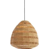 Light & Living Lampe pendante en rotin Soluna Ø 56cm - naturel