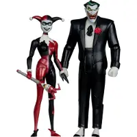 Mcfarlane Toys Harley Quinn Batman Gold The Animated Series & The Joker Mad Love Label Dc Direct Figures 18 Cm Rouge
