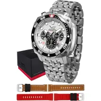 Vostok Montre Europe VK67-650A722B en argent