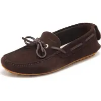 Voile Blanche N6202 Homme Mocassins En Daim