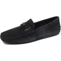 Tod'S G2196 mocassin homme bleu foncé en daim mocassin homme