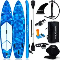 Thunder Nion Stand Up Paddle Board 320 x 75 x 15 cm Bleu 150 kg