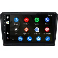 AWESAFE Radio Android 128 Go pour Skoda Superb 2008-2015 Carplay Navigation Commandes au volant Bluetooth RDS WIFI DSP GPS DAB+