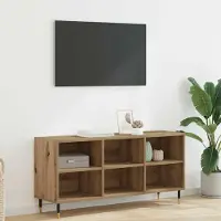 Prolenta Maison Exclusive - Meuble TV, dimensions : 103,5 x 30 x 50 cm, fabriqué en bois composite imitation chêne massif