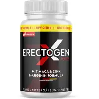 Glory Products OÜ Gélules ErectogenX Forte | avec L-arginine, L-citrulline et maca | pour les hommes actifs | 60 gélules