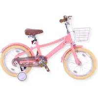 Buxibo - Vélo d'enfant pour fille - Luna - 16 pouces - Rose