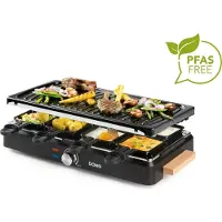 Domo Gril à raclette - - DO9294G - 8 personnes - Gril - 1400 W
