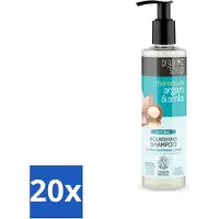 Organic - Shampooing soin naturel - Argan Hair & Amla - Régénérant et nourrissant - 280 ml - Pack avantage - 20 pièces