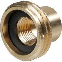 Lampa Adaptateur pour bouteille de gaz LPG, modèle Acme, filetage M10, diamètre 45 mm, en laiton
