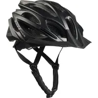 Black Crevice - Casque VTT & vélo femme/homme | Couleur : Noir | Taille : S/M (54-58 cm)