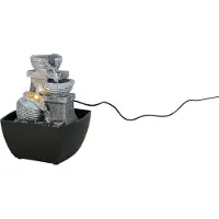 Reality Lampe de table LED Reality Leuchten LUMA BHT 12 x 18 x 13 cm, marron