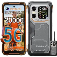 Blackview Smartphone talkie-walkie XPLORE 1 de , Extrêmement robuste (MIL-STD-810H), Fonction powerbank 20.000 mAh, Vitesse 5G