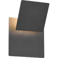 TRIO Luminaires - Applique murale LED MIO noire BH 18 x 18 cm noire