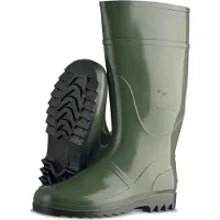 Mavinsa Botte Olive Botte D'eau Haute, Vert Olive, Taille 47, Protection Optimale -