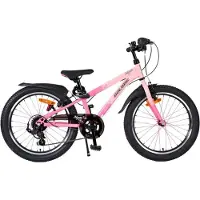 Volare Vélo enfant Mystic - 20 pouces - Rose - 7 vitesses