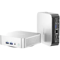 GEEKOM 2026 A8 avec AMD Ryzen 7 8745HS, 16GB DDR5 & 1TB SSD Windows 11 Pro Mini ordinateur, AMD Radeon 780M | 6X USB | 8K | pour le bureau à domicile