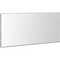 Syfax Miroir Sonoma gris clair 80 x 37 cm Verre et Bois Ingénierie