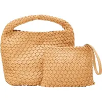CALEY Sac à main pour femme - Beige, taille unique