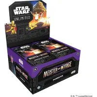 Fantasy Flight Games Star Wars : Unlimited Master of Intrigue Display (24 boosters) Français