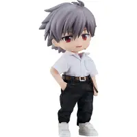 Good Smile Company Rebuild Of Evangelion Nendoroid Doll Kaworu Nagisa Action Figure 14 Cm Gris