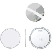 OEM Miroir mural de salle de bain, lumière LED éclairée, fonction antibuée, 60cm (24 pouces)