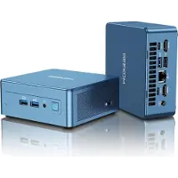 GEEKOM Mini PC IT12 Office Intel Core i5-12450H 16 Go de RAM 512 Go SSD extensible jusqu'à 96 Go + 4 To Win 11 Pro 2x USB4 8K