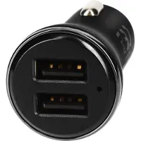 Avizar Chargeur Voiture Allume-cigare 2 port USB 2400mA avec LED indicatrice de charge