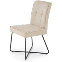 Halmar Chaise K534 beige / noir