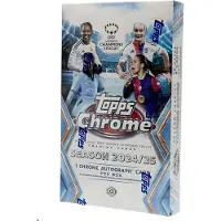 Topps Boîte de collection Chrome Soccer UEFA Women's Champions League, saison 2024-25