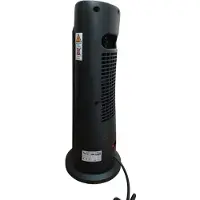 Sirge Radiateur électrique Vulcano, 2000 W | Oscillant, télécommande et minuterie 12 heures