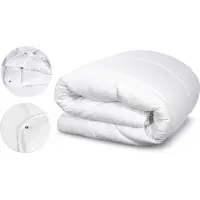 AIO Factory Couette 4 saisons microfibre 140x200 Blanc