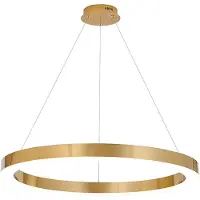 Toolight Lampe Suspendue LHJ051-CP1 Gold, Brushed Gold