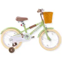 Buxibo - Vélo d'enfant pour garçons - Luca - 16 pouces - Vert