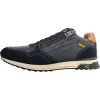Camel active Hommes - Lacets sportifs, noir, taille 47