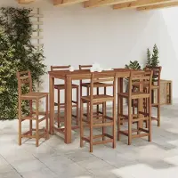 Prolenta Maison Exclusive - Table de bar Bois d'acacia massif 150x70x105 cm