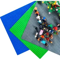 LEGO Plaque de bloc PDKM-J9614-LX.DX3232-9614 D.gris