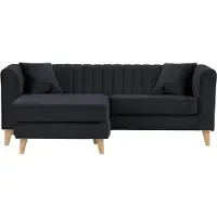 Wintech Canapé d’angle universel Mary-Velluto 20-like oak