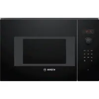 Siemens Micro-ondes Encastrable BOSCH SER4 BFL523MB1F, Noir, 7 Programmes Auto, 20 Litres, 38,2 x 59,4 x 31,7 cm