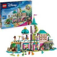 LEGO Disney 43267 Le Château des Princesses et les Animaux Royaux - dès 6 ans