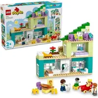 LEGO DUPLO Ma Ville 10470, La Maison Familiale Moderne 3-en-1, Jouet Fille ou Garçon 2 ans