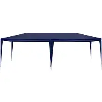 Syfax Tente de réception 3x6 m PE Bleu