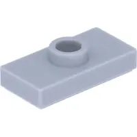 LEGO 250x pont 1x2, gris clair