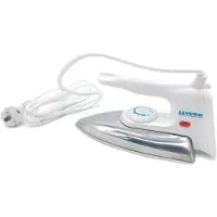 Severin Fer à repasser en aluminium brossé 1200 W BA 3211 Semelle blanche sans fil