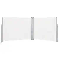 Syfax Auvent latéral rétractable Crème 140 x 1000 cm