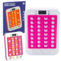 Leantoys Jeu rythmique électronique Fruit Lights Sounds Rose