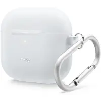Elago Étui suspendu en silicone pour AirPods 4 Nightglow Blue