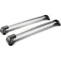 Yakima Flush Paire mixte de barres de toit télescopiques en aluminium