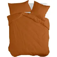 Happy Fiday Home Housse de couette HappyFriday BASIC Terrakotta 155 x 220 cm